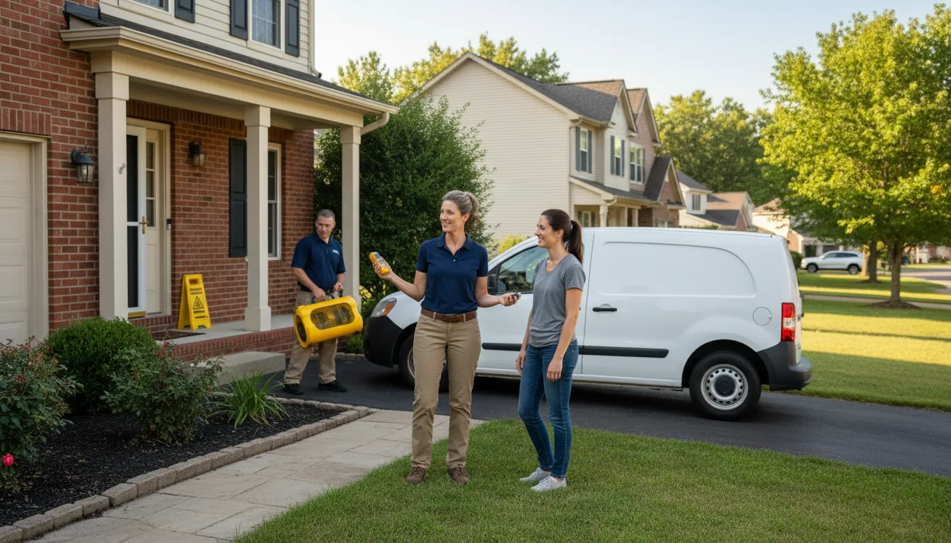 Water restoration image for Emergency Water Mitigation in Danville, IN